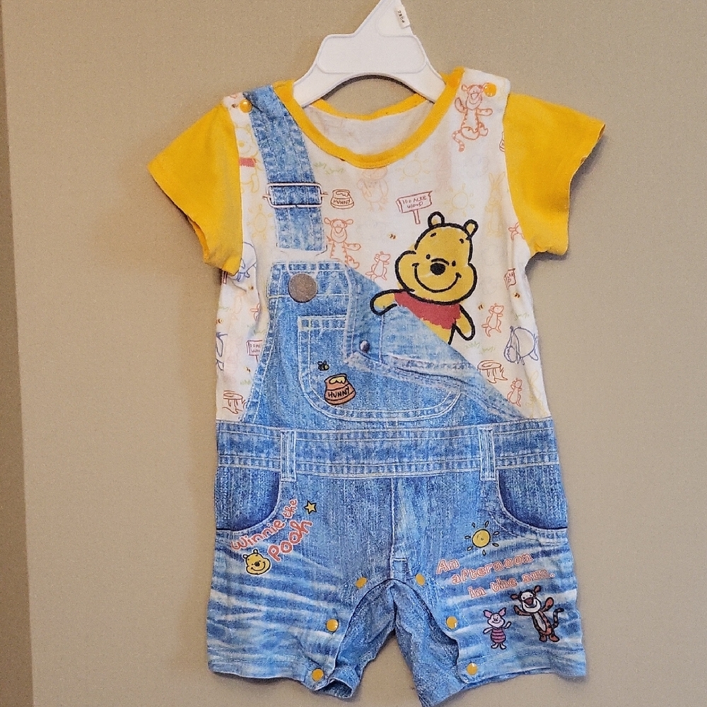 Disney Winnie the Pooh one piece short romper
